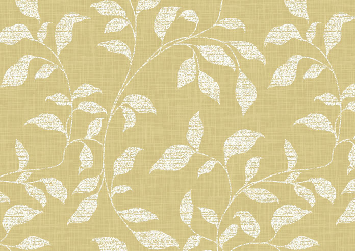 Delicate Foliage, Soft Yellow - Twist&Fit Roller Blind - Image 6